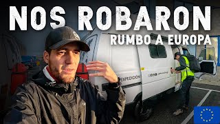 ⛔️ NOS ROBAN TODO en nuestro viaje a EUROPA con CASA RODANTE | PELIGRO en barco COLOMBIA - BÉLGICA😭