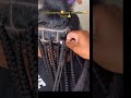 Easy way to make knotless braids #shorts #subscribe