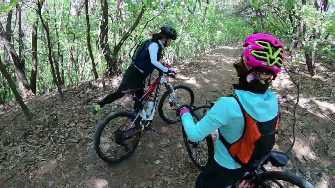 예쁜 누나들의 세종시 장군산라이딩  1rd #운천코스 #코스공유 #여성XC라이딩