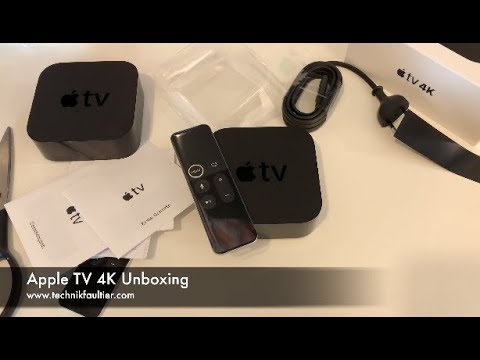 Apple Tv 4K Unboxing - Youtube