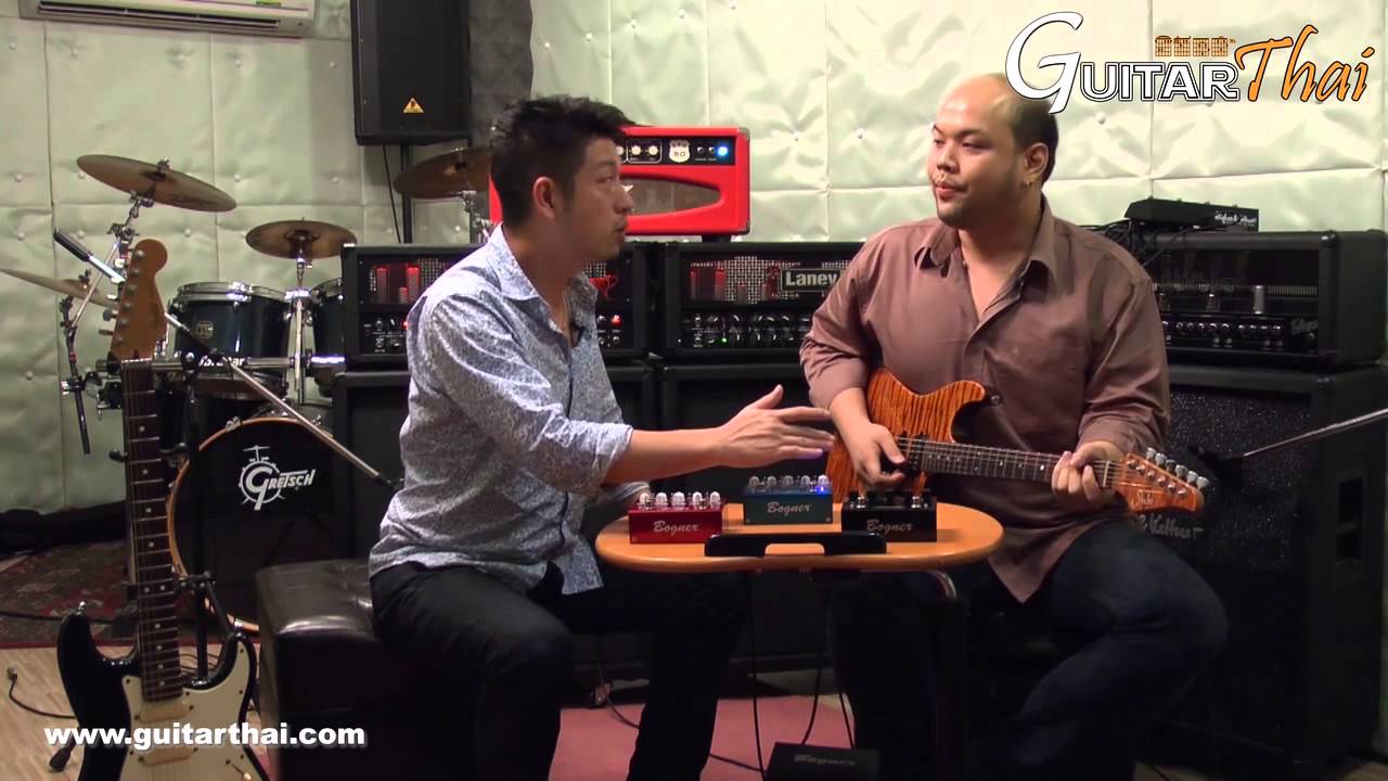 Bogner Ecstasy Blues, Ecstasy Red, Uberschall by www.guitarthai.com