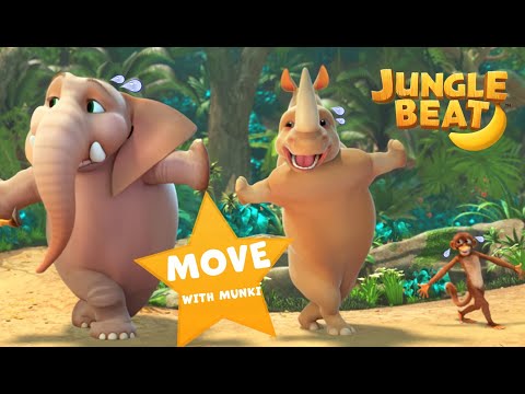 MOVE with Munki! | Jungle Beat: Munki and Trunk | VIDEOS and CARTOONS FOR KIDS 2021