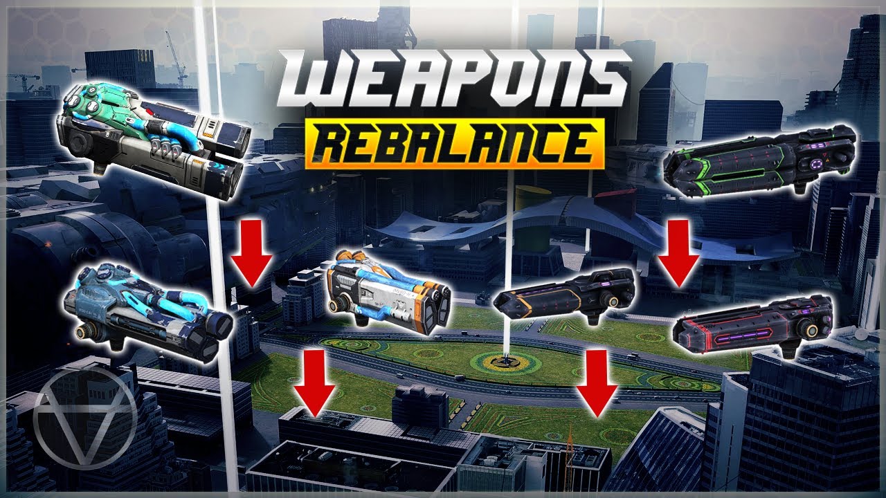 [WR] 🔥 More Rebalance – Cryogenic Rockets & Energy Shotguns | War Robots