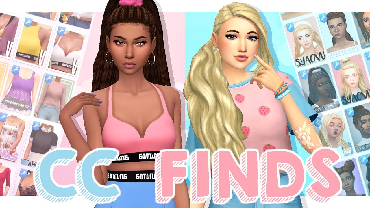 🌊 MAXIS MATCH CC FINDS  The Sims 4 Custom Content Haul + CC List 