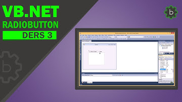 Visual Basic .Net - Ders 3 (RadioButton) #VB.Net