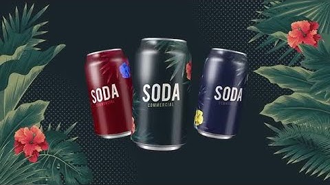 Soda Commercial After Effects Templates