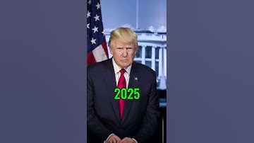 Evolution of Donald Trump (2025-1950) #trump #donaldtrump #shorts
