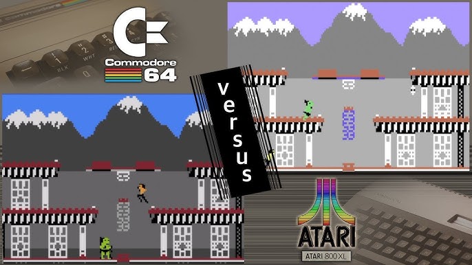Indie Retro News: Time Wizard - Control Time in this upcoming Atari XL/XE  game by Amarok