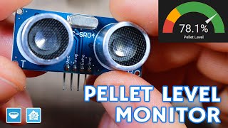 Pellet Level Monitor for Home Assistant with HC-SR04 and ESP8266