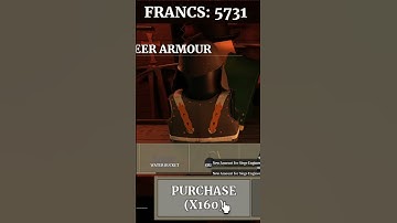 I found this armor on the bodies of 236 dead soldiers