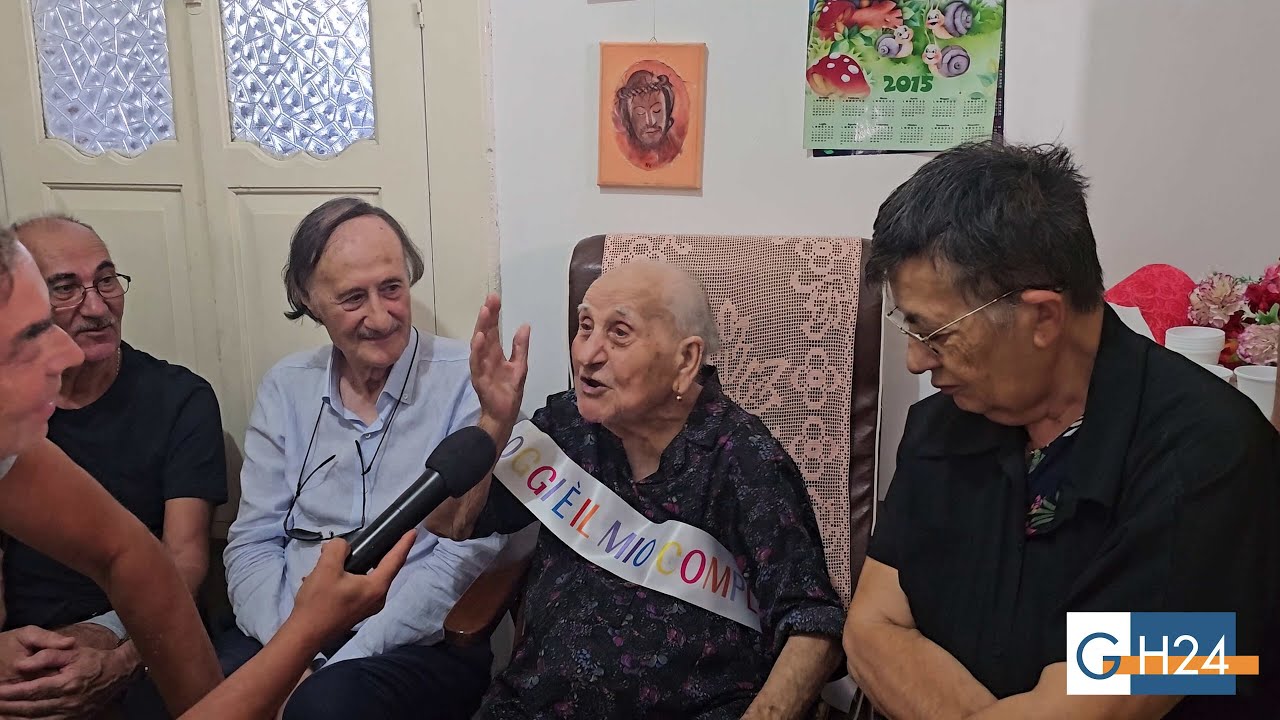 Ischitella - 103 anni da record per Nonna Libera: “Voglio vivere altri dieci anni”