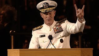 Admiral McRaven - How to fearlessly take on the sharks in the world and emerge victorious.