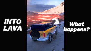 Forza Horizon 5 | What happens when you jump into lava?