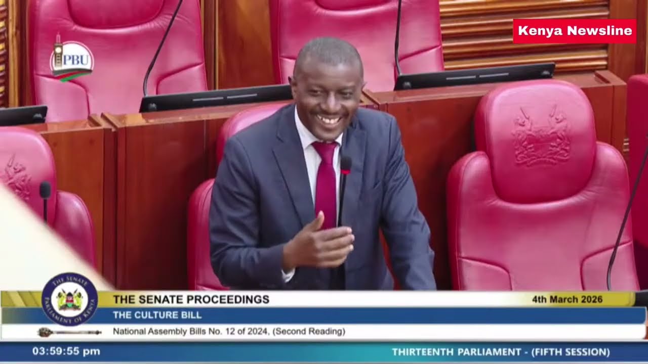 IF YOU STEAL SOMETHING IN UKAMBANI UTAKULA NYASI. Sen.Maanzo explains Kamba culture in senate