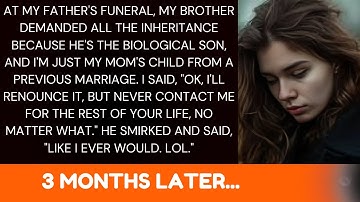 "My Brother Demanded All the Inheritance at My Father