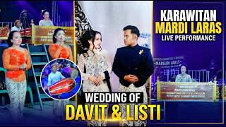 🔴 LIVE KARAWITAN MARSUDI LARAS | WEDDING ' DAVIT & LISTI  '| REVI AUDIO | 12-8-2026 SEMPU,TAMBAHREJO