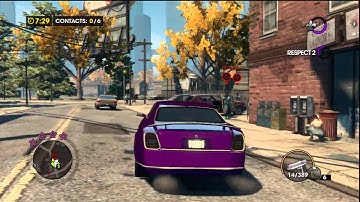 38 Saints Row The Third Zombie Hardcore Walkthrough PS3 HD (Clothes Change, Mission Fail)