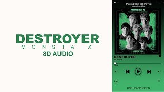 MONSTA X - DESTROYER [8D USE HEADPHONES 🎧] REQUESTED