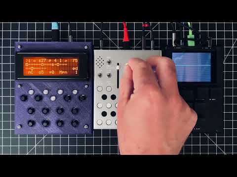 Mysterious patterns and rhythmic symbols w/ The Great Conjunction, M8 tracker & Meng Qi Wingie 2
