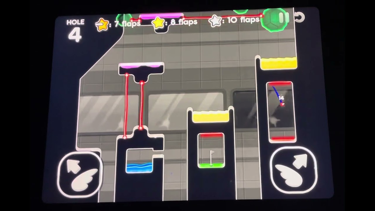 Flappy Golf 2 Laser Shield Land Course And Ghost Hole