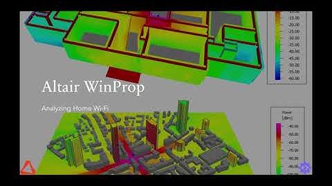 Using Altair Feko and WinProp to analyze your home Wi-Fi