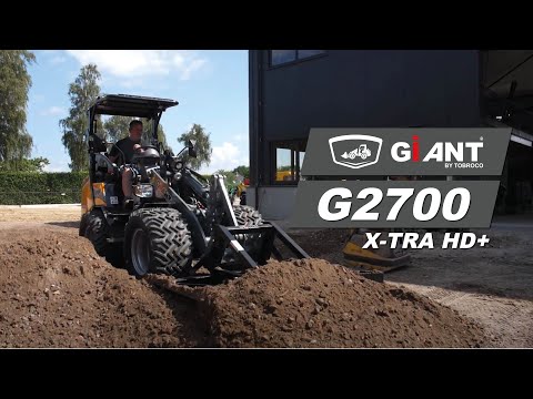 GIANT G2700 X-TRA HD+ LOADER // PERFECT TOOL FOR ROAD WORKERS