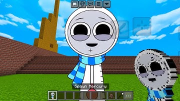 I Add Sprunki Oc Mercury Nextbot Addon in Minecraft PE