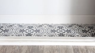 HOW TO: Install Floor Tile