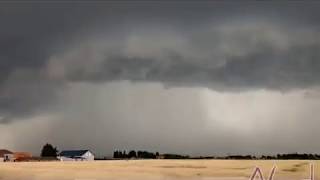 Summer thunderstorms in Belgium