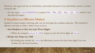 Extracting a Substring of 3 from the Back in Java: A Step-By-Step Guide
