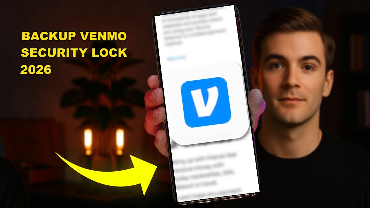How To Backup Venmo Security Lock 2026 (FULL TUTORIAL)