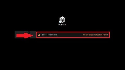 [Unity Hub] Install failed: Validation Failed. Some fixes for this issue.