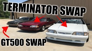 A GT500 swapped foxbody?? Yup! I tour Mo's Speed shop!
