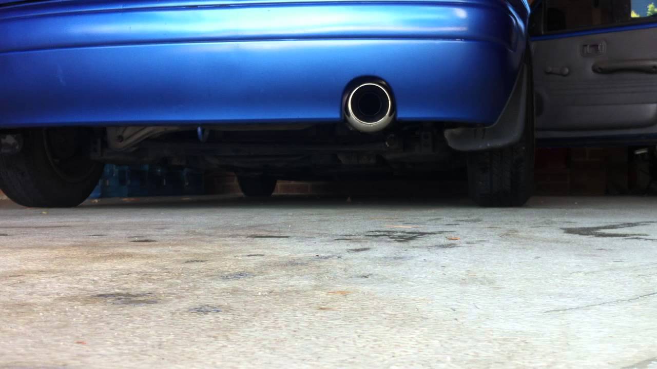 Nissan Micra K11 Exhaust YouTube