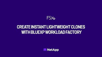 Create Instant Lightweight Clones for your Dev Test Environments with NetApp workload factory