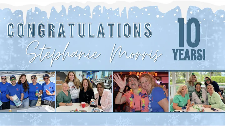 Stephanie Morris | 10 Year Milestone Anniversary