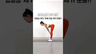 Reduce Hip Fat - 엉밑살, 하체군살 제거 운동🔥 #workout #fatloss #weightloss #lowerbodyworkout