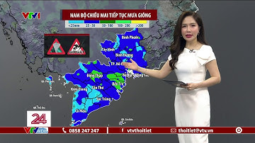 Dự báo thời tiết 18h45 - 21/9/2023 | Nam Bộ chiều mai tiếp tục mưa giông | VTVWDB