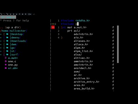 VIM for programming with autocompletion syntax check  file browser & more