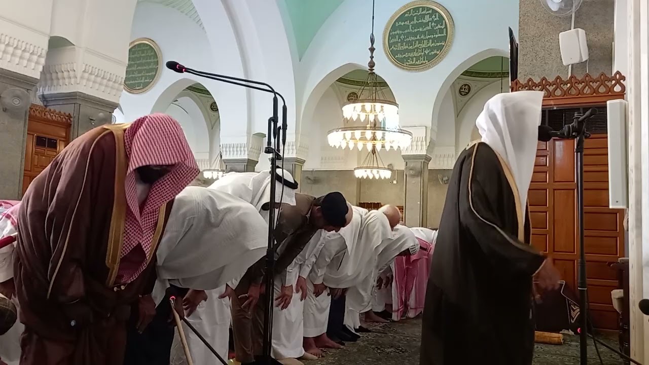 صلاة  الجمعة# 4- 8- 1444هـ #الشيخ .عبد الرحمن المغامسي - إقامة الصلاة والتبليغ # المؤذن مبارك المولد