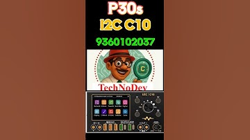 i2c C10 Multimeter | i2c P30s Powersupply TechNoDev #i2c #c10 #p30s