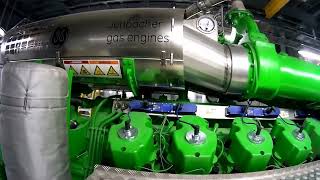 Exploring the GE Jenbacher 6000HP V12 Engine & DIA.NE | Walk Around & Power Demonstration