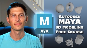 Free Autodesk Maya Course | 3D Modeling Essentials