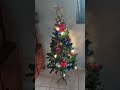 como ficou minha árvore de Natal depois de montada ?