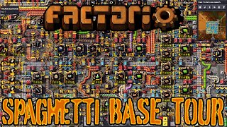 FACTORIO | SPAGHETTI BASE TOUR - with JD-Plays & Poober @JDPlays