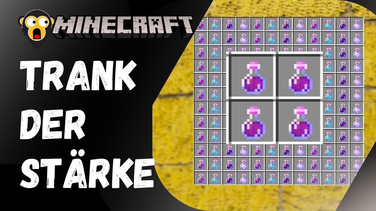 Wie Macht Man Einen Rüstungsständer In Minecraft MINECRAFT: Trank der Stärke brauen | Alle Varianten herstellen