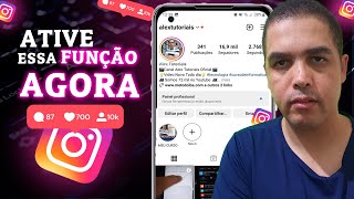 ATIVE essa função no Instagram e Ganhe mais Seguidores