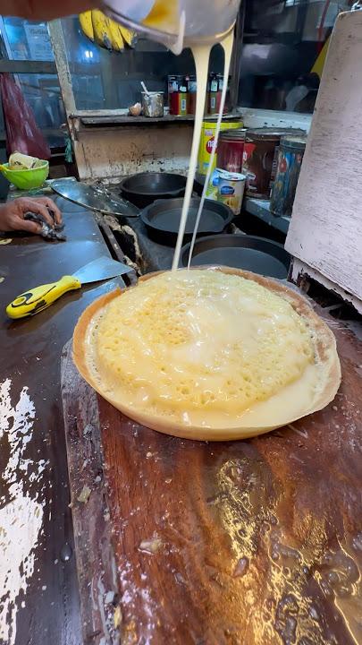 Milk cheese martabak #martabak #pancake