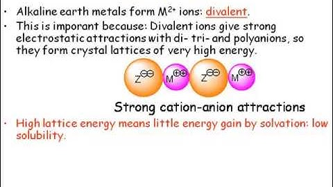 Chemistry Vignettes: Alkaline Earth Metals