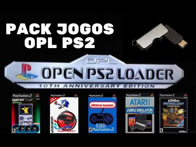 OPL PS2 PS1 e Emuladores